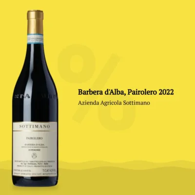 Barbera d'Alba, Pairolero 2022